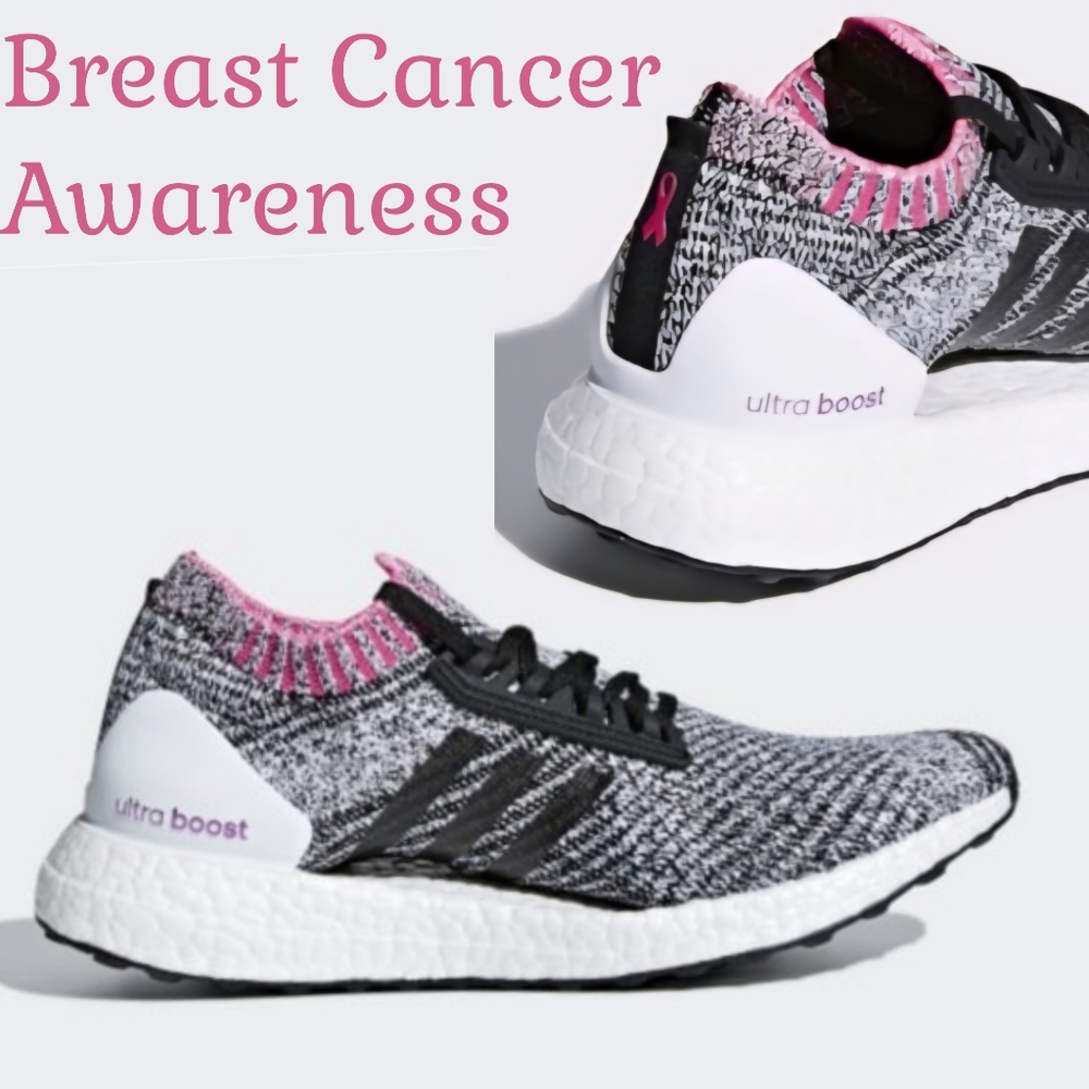 EUC Adidas UltraBOOST X Running Sneakers Limited Edition Breast Cancer Awareness